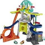 Fisher-Price GMJ12 - Little People Action Rennbahn, Fahrzeug-Spielset für...