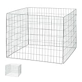 Relaxdays Komposter Metall, 2er Set, Biokomposter Garten, HxBxT: 70 x 90 x 90...