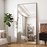 BEAUTYPEAK 76x180 cm übergroßer großer Ganzkörperspiegel, Standspiegel...