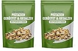 by Amazon Pistazie, geröstet und gesalzen, 500g (Packung mit 2)