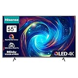 Hisense 55E7KQ PRO 139cm (55 Zoll) Fernseher, 4K UHD, QLED, Smart TV, HDR, Dolby...