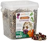 petifool Blütenzauber 360g - Ergänzungsfutter für Nager - natürliches...