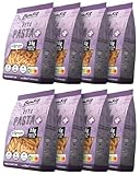 BENFIT Keto High Protein Nudeln Mix Paket - 8 x 200g Penne und Fusilli - Low Carb Proteinreiche Eiweiß Pasta, langanhaltend sättigend & kalorienreduziert, 36 g Protein pro 100 g