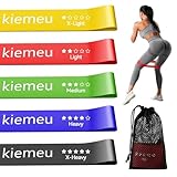 Kiemeu Miniband Fitness Gummiband für Sport, Gymnastikband elastisches Band...