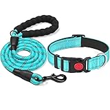 haapaw reflektierendes Hundehalsband gepolstert mit weichem Neopren atmungsaktiv...