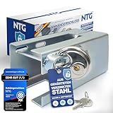 NTG – Anhängerschloss Rundschloss Diebstahlsicherung für Anhänger &...