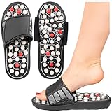 Tulmero Akupressur Sandalen Badelatschen Herren Damen – Schlappen Mit Noppen,...