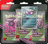 Pokémon-Sammelkartenspiel: 3er-Pack-Blister Karmesin & Purpur – Nebel der...