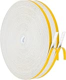 YOCCEK Dichtungsband Selbstklebend für Türen Fenster 6mm(B) x1.5mm(D) 20m...