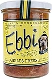 Wuff & Mau Bio Ebbi Geiles Fressi mit Geflügel, Herzen, Fenchel und Zucchini,...
