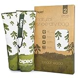 biped natural Schuhtrockner aus Zedernholz - 1 Paar Schuh Geruchsentferner...