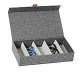 LOVE IT STORE IT Premium Brillen Aufbewahrungsbox - Brillenbox für mehrere...