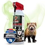 ABWEHR MEISTER Marderspray 400 ml zur Abwehr von Mardern für Haus, Garage &...