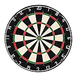 Edaygo Dartscheibe für Steeldarts Dartboard, Durchmesser 45,5 cm, Dicke 3,5 cm,...