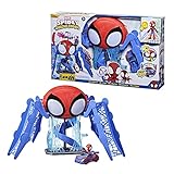 Hasbro Marvel Spidey and His Amazing Friends Web-Quartier Spielset mit Lichtern,...