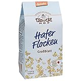 Bauckhof Haferflocken Großblatt Demeter, 1er Pack (1 x 500 g)