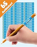 LabelTiger® Personalisierte Namensaufkleber für Kinder in der Schule - 65...