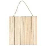 Ideen mit Herz Holzplatte, Nostalgie, 24cm x 24cm x 1,5cm, mit Aufhängung für...