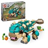 LEGO Jurassic World Baby Bumpy: Ankylosaurus, baubarer Spielzeug-Dinosaurier...