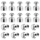 24 Stück Neodym Magnet, 12 x 16mm Magnete Stark N52 Magnete Klein Kegelmagnete...