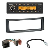 Continental TR7412UB-OR - Autoradio mit BT, RDS, USB MP3 (ohne CD-Laufwerk) +...