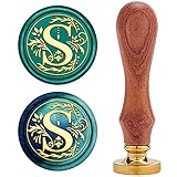 craspire Retro Alphabet Initialen Wachs Versiegelungsstempel Classic Vintage 26...