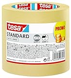 tesa Malerband Standard - 2er Pack - Malerabdeckband mit starker Haftung zum...