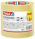 tesa Malerband Standard - 2er Pack - Malerabdeckband mit starker Haftung zum...