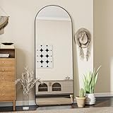Koonmi 53 x 163 cm Gewölbter Top Ganzkörperspiegel mit Runden Ecken -...