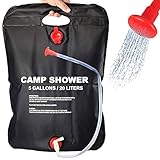 Sunshine smile Solardusche Tasche,20L Solar-Duschtasche,Campingdusche...