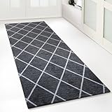 Floordirekt Teppich-Läufer Cosenza | Modernes Rauten-Design | Hochwertige...
