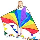 HONBO Kinder Drachen Große Delta Kites für Kinder und Erwachsene für Beach...