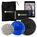 [IGELBÄLLE 3ER SET] Igelball Massageball Set - Stachelbälle Set - Stachelball...