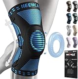 NEENCA Kniestütze, Komprimierte Kniebandage mit Patella Gel Pads & Feder...
