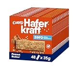 Haferriegel Corny Haferkraft Zero Peanut Butter, ohne Zuckerzusatz, 134 kcal pro...
