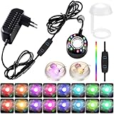 Ultraschall Vernebler,12 LED Nebelmaschine Mini,Nebelmaschine Halloween,Mini...