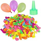 Toyland® Packung mit 200 Wasserballons – inklusive Wasserfüller –...