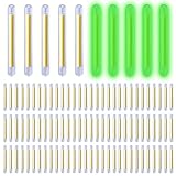 KSJEHW 100 Stück Knicklicht für Angelruten,Knicklichter Angeln,Fishing Glow...