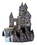 Penn-Plax Castle Aquarium-Dekoration, handbemalt mit realistischen Details,...