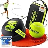 TENIX® Tennis-Trainer Set [mit Power-Grip-System] Tennis Trainingsgerät für...