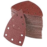 100 Stück Schleifpapier Dreieckschleifer 105 mm x 152 mm, Deltaschleifer...