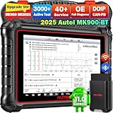 Autel MaxiCOM MK900BT OBD2 Diagnosegerät Auto, 2025 V2.0 Bidirektionales...