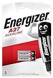 Energizer Batterien, A27 Alkali, 12V, 2 Stück
