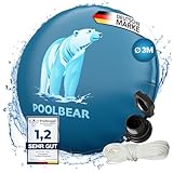 PoolBear | Poolkissen Winter 3m Winterkissen XXL I Pool-Luftkissen mit...