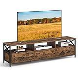 VASAGLE TV-Schrank, Lowboard für Fernseher bis zu 80 Zoll, 178 cm lang,...