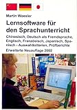 Lernsoftware für den Sprachenunterricht Chinesisch, Deutsch als Fremdsprache,...
