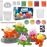Kristalle Züchten Experimentierset, 4 Farben Dinosaurier Kristalle...