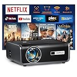Smart Beamer【Netflix Official/Autofokus Trapezkorrektur】 Full HD 1080P...