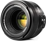 Yongnuo YN EF 50mm f/1.8 AF-Objektiv YN50 Aperture Autofokus für Nikon-Kameras...