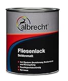 Albrecht Fliesenlack weiß seidenmatt 750ml